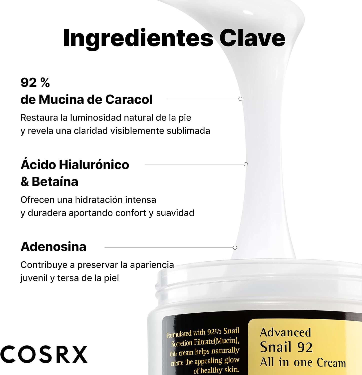 Crema Snail Mucin – Reparación e Hidratación Profunda | Faelabloom