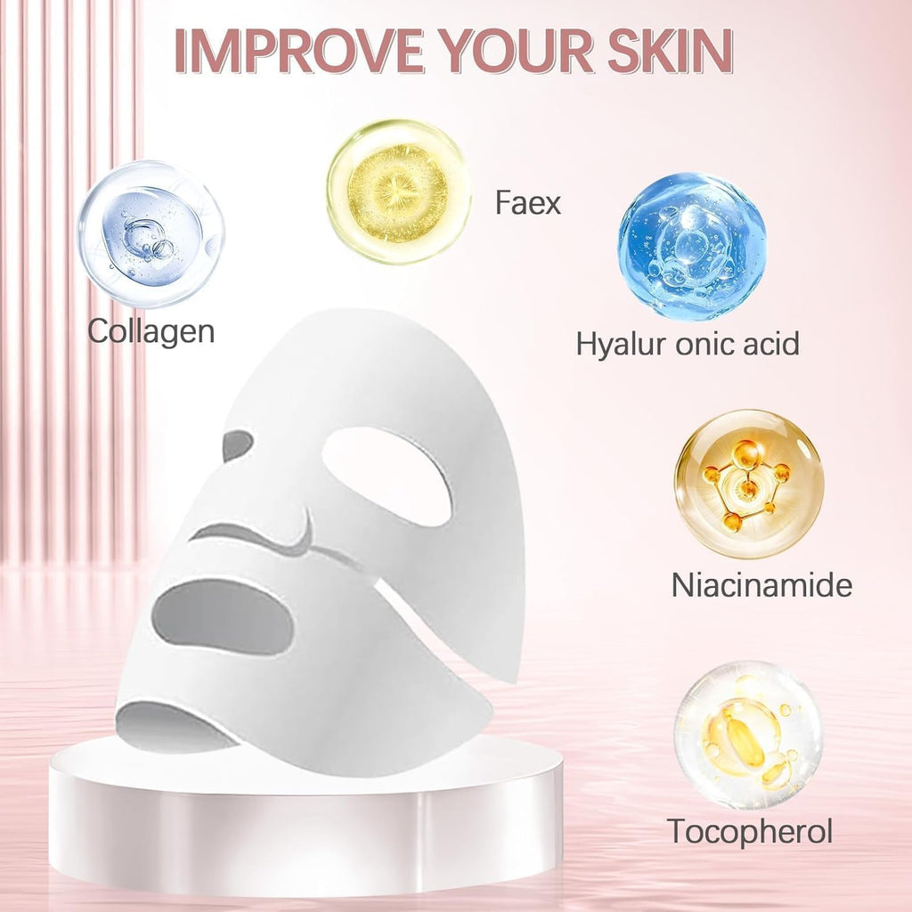 Mascarillas de Hidrogel Hidratante – Pack x5| Faelabloom