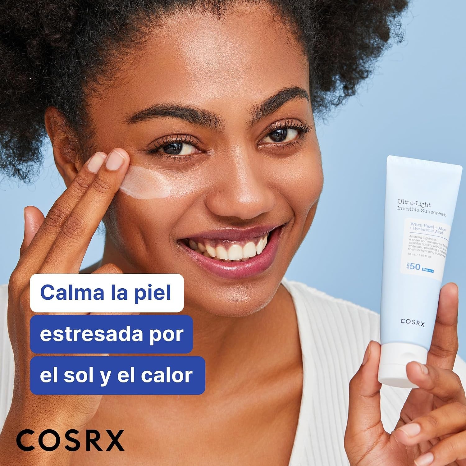 Protector Solar SPF50 Textura Ligera – Sin Efecto Blanco | Faelabloom