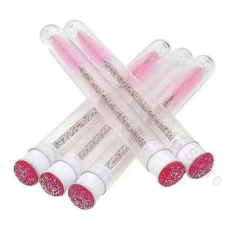 40Pcs Empty Lash Shampoo Bottles and Brushes Set, Foam Pump Dispenser, and Nose Pore Deep Cleaning Brush,Eyelash Extension Tube