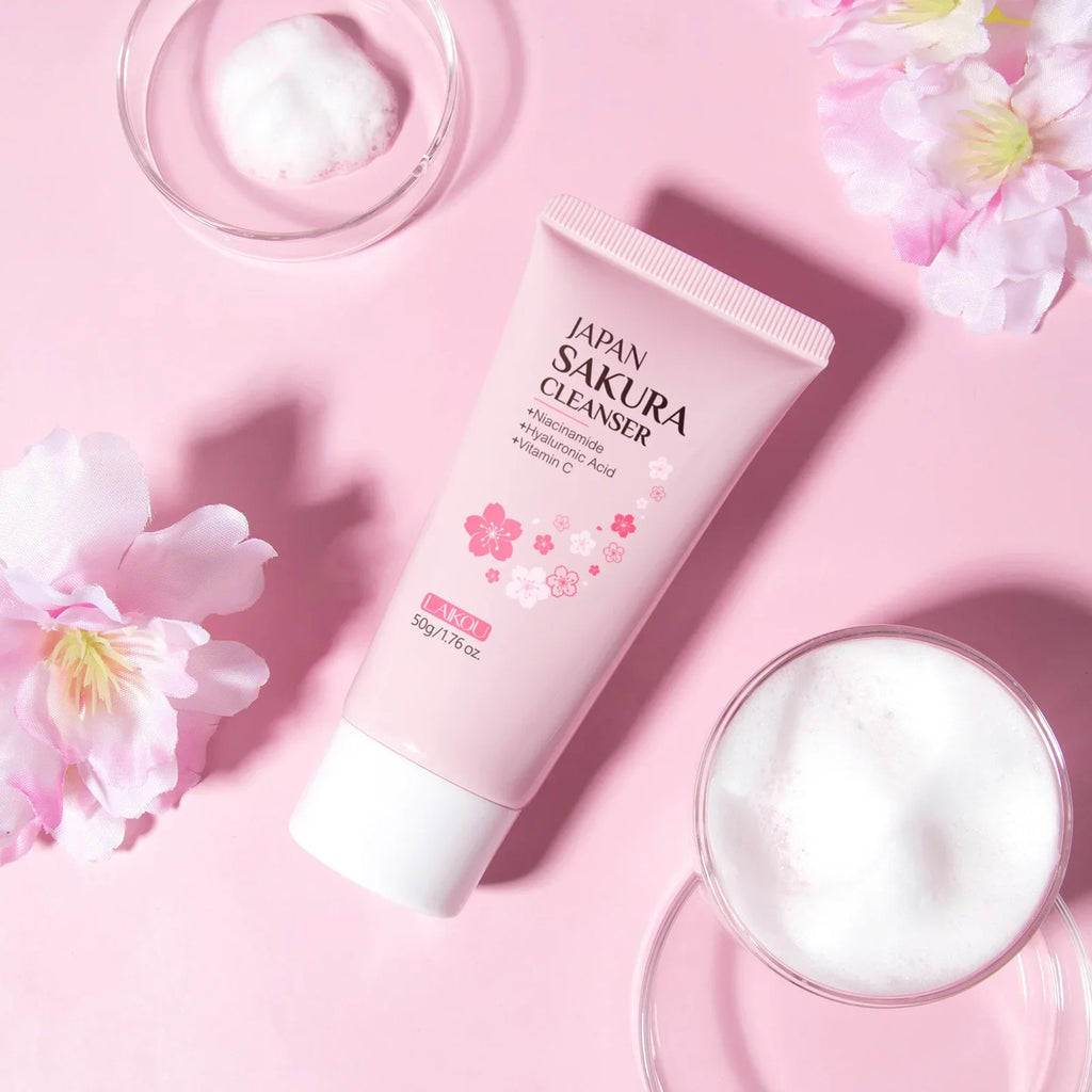 Japan Sakura Espuma Limpiadora – Piel Limpia y Renovada | Faelabloom