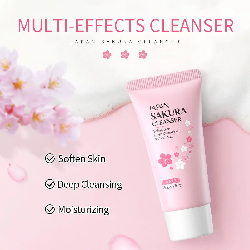 Japan Sakura Espuma Limpiadora – Piel Limpia y Renovada | Faelabloom