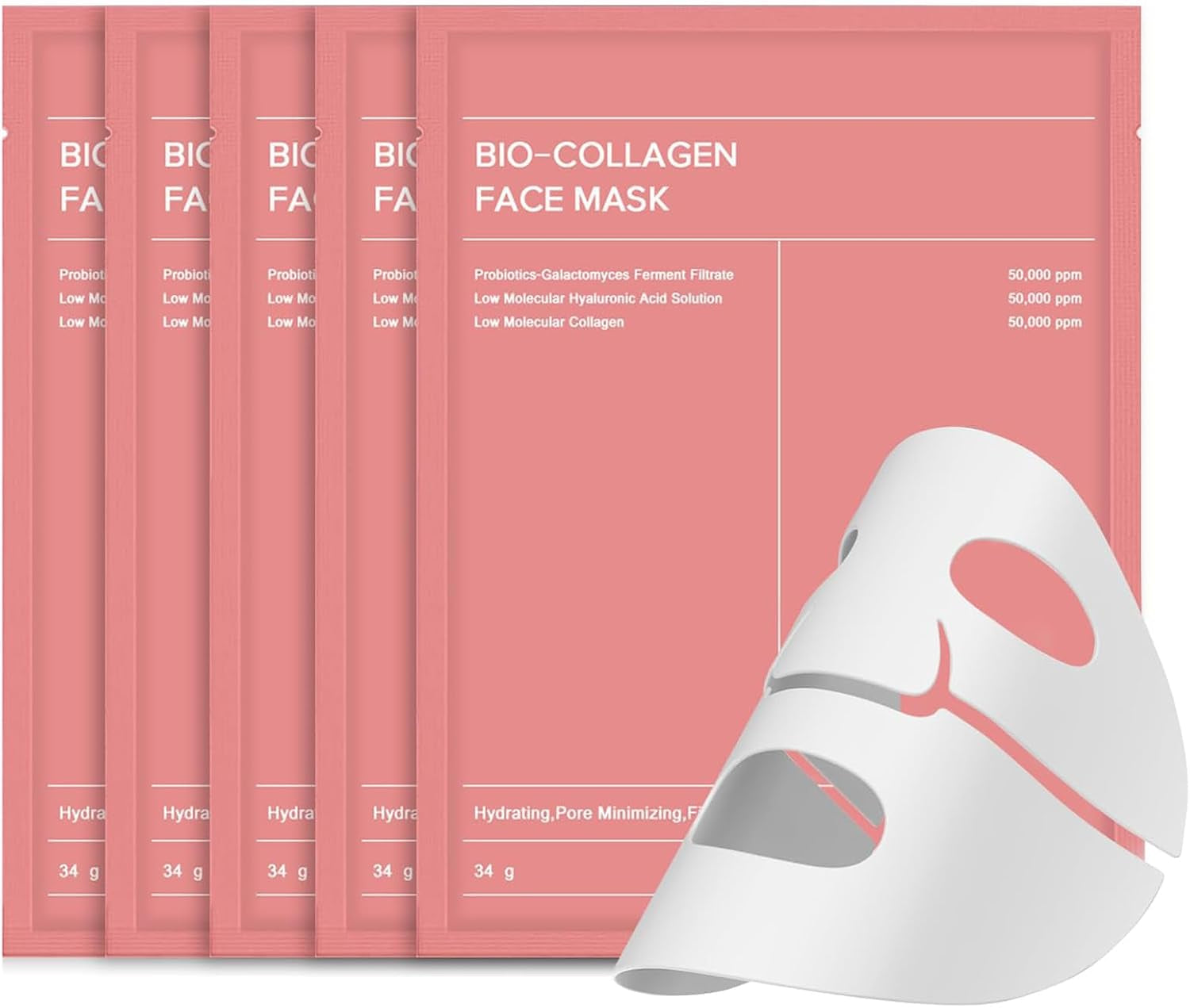 Mascarillas de Hidrogel Hidratante – Pack x5| Faelabloom